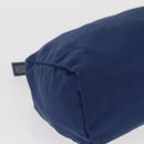 PRADA Pouch Nylon Canvas 4 Set Blue Red khaki Auth 151313-19