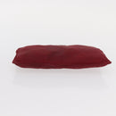 PRADA Pouch Nylon Canvas 4 Set Blue Red khaki Auth 151313-25