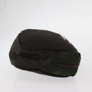 PRADA Pouch Nylon Canvas 4 Set Blue Red khaki Auth 151313-4