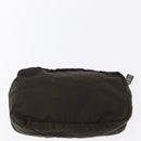 PRADA Pouch Nylon Canvas 4 Set Blue Red khaki Auth 151313-9