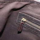 GUCCI GG Canvas Web Sherry Line Tote Bag Beige Gold Red 137396 Auth 151333-20