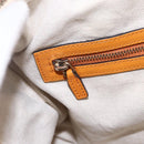 GUCCI Micro GG Canvas Guccissima Boston Bag 2way Orange Gold 322231 Auth 151335-18