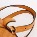 GUCCI Micro GG Canvas Guccissima Boston Bag 2way Orange Gold 322231 Auth 151335-8