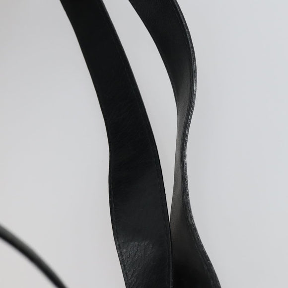 GUCCI Bamboo Backpack Leather Black Gold 003 2058 0016 Auth 151336