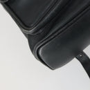 GUCCI Bamboo Backpack Leather Black Gold 003 2058 0016 Auth 151336-13