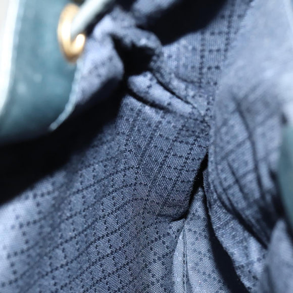 GUCCI Bamboo Backpack Leather Black Gold 003 2058 0016 Auth 151336