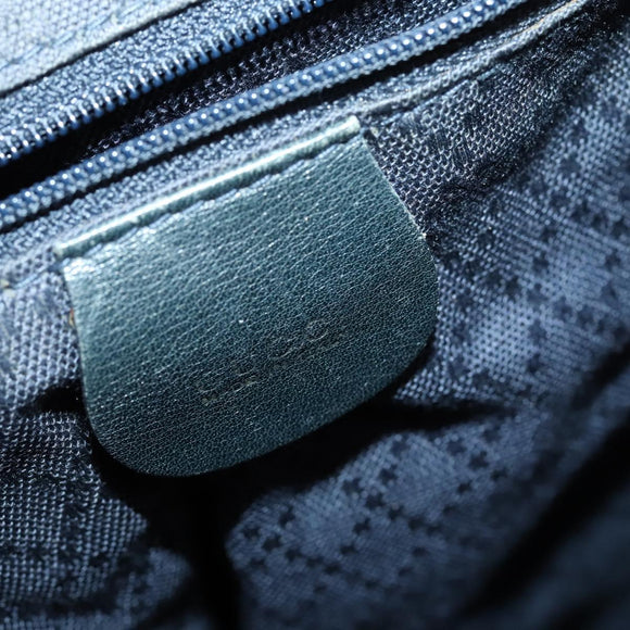 GUCCI Bamboo Backpack Leather Black Gold 003 2058 0016 Auth 151336