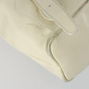 GUCCI Bamboo Backpack Leather Outlet Ivory Gold 003 8016 2058 Auth 151337-18