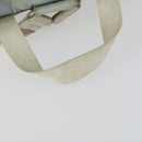 PRADA Backpack Nylon Light Blue Silver Auth 151340-7