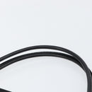 PRADA Hand Bag Nylon Black Gold Auth 151341-8