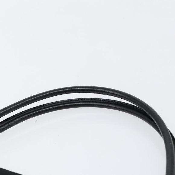 PRADA Hand Bag Nylon Black Gold Auth 151341