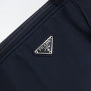 PRADA Hand Bag Nylon Navy Silver Auth 151342-17