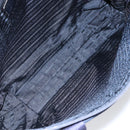 PRADA Hand Bag Nylon Navy Silver Auth 151342-11