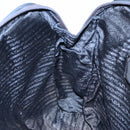 PRADA Hand Bag Nylon Navy Silver Auth 151342-21