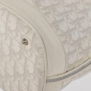 Christian Dior Trotter Romantic Chain Shoulder Bag PVC White Silver Auth 151343V-14