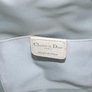 Christian Dior Trotter Romantic Chain Shoulder Bag PVC White Silver Auth 151343V-16