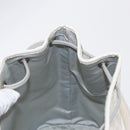 Christian Dior Trotter Romantic Chain Shoulder Bag PVC White Silver Auth 151343V-19