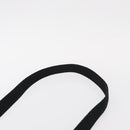 HERMES Garden Party TPM Hand Bag Canvas 2way Black Silver Auth 151346-15