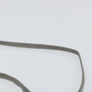 Christian Dior Honeycomb Canvas Shoulder Bag PVC Gold White Auth 151351-8