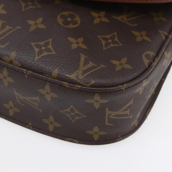 LOUIS VUITTON Monogram Saint Cloud GM Shoulder Bag M51242 LV Auth 151352