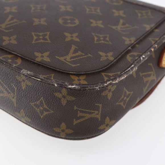 LOUIS VUITTON Monogram Saint Cloud GM Shoulder Bag M51242 LV Auth 151352