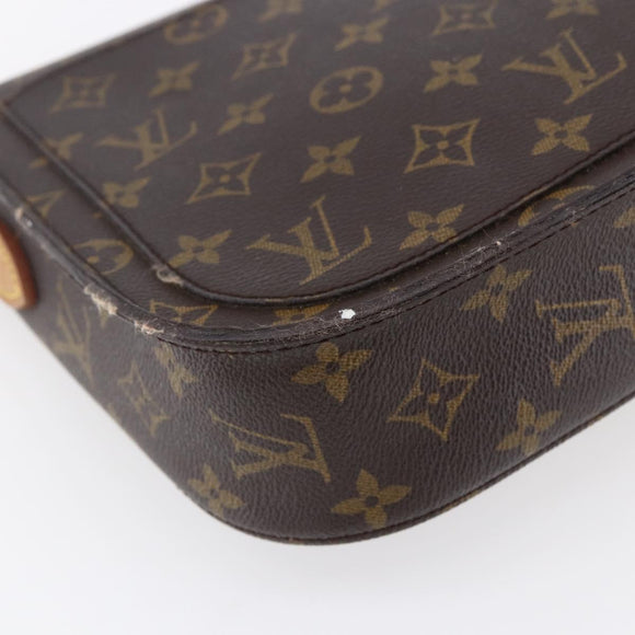 LOUIS VUITTON Monogram Saint Cloud GM Shoulder Bag M51242 LV Auth 151352