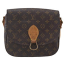 LOUIS VUITTON Monogram Saint Cloud GM Shoulder Bag M51242 LV Auth 151352-13