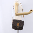 LOUIS VUITTON Monogram Saint Cloud GM Shoulder Bag M51242 LV Auth 151352-26