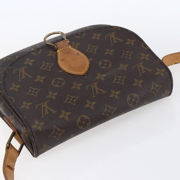 LOUIS VUITTON Monogram Saint Cloud GM Shoulder Bag M51242 LV Auth 151352