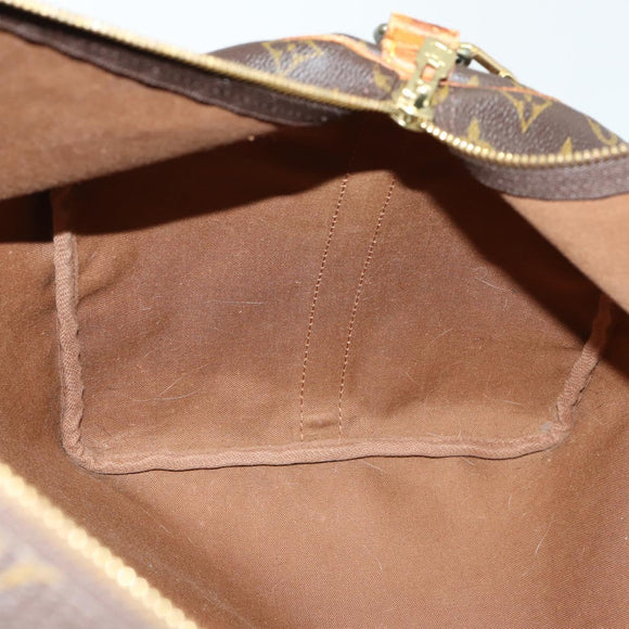 LOUIS VUITTON Monogram Keepall Bandouliere 55 Boston Bag M41414 LV Auth 151357