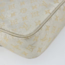 LOUIS VUITTON Monogram Shine Chain McKenna Bag Silver M92362 LV Auth 151359A-16