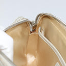 LOUIS VUITTON Monogram Shine Chain McKenna Bag Silver M92362 LV Auth 151359-21