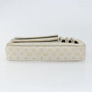 LOUIS VUITTON Monogram Shine Chain McKenna Bag Silver M92362 LV Auth 151359-5