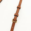 BURBERRY Shoulder Bag Leather Black Gold Auth 151361AV-9