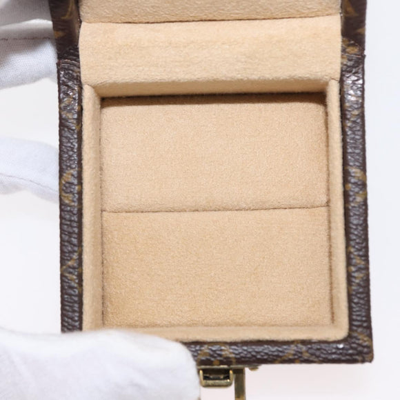 LOUIS VUITTON Monogram Eccrine Declaration Jewelry Box M21010 LV Auth 151366V