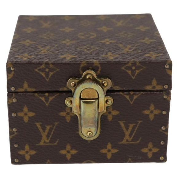 LOUIS VUITTON Monogram Eccrine Declaration Jewelry Box M21010 LV Auth 151366V