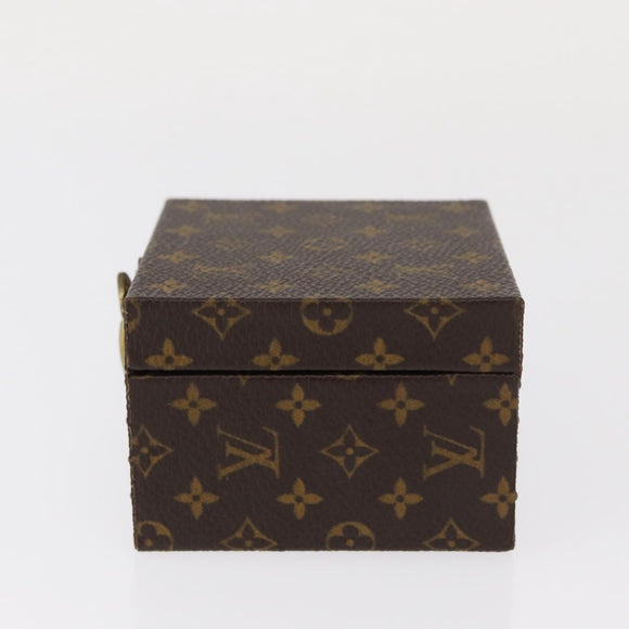 LOUIS VUITTON Monogram Eccrine Declaration Jewelry Box M21010 LV Auth 151366V