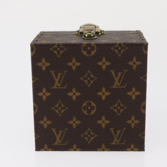 LOUIS VUITTON Monogram Eccrine Declaration Jewelry Box M21010 LV Auth 151366V