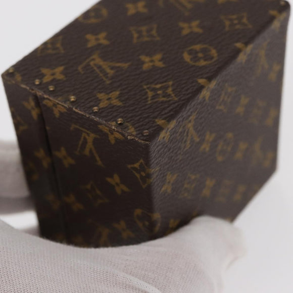 LOUIS VUITTON Monogram Eccrine Declaration Jewelry Box M21010 LV Auth 151367V