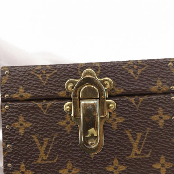 LOUIS VUITTON Monogram Eccrine Declaration Jewelry Box M21010 LV Auth 151367V