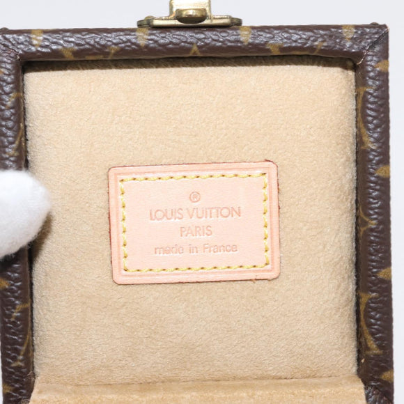 LOUIS VUITTON Monogram Eccrine Declaration Jewelry Box M21010 LV Auth 151367V