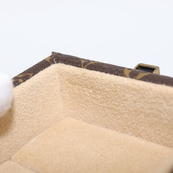 LOUIS VUITTON Monogram Eccrine Declaration Jewelry Box M21010 LV Auth 151367V