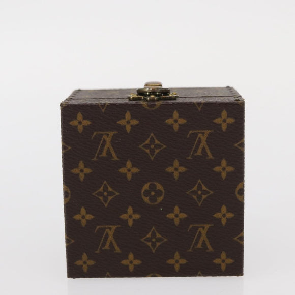 LOUIS VUITTON Monogram Eccrine Declaration Jewelry Box M21010 LV Auth 151367V