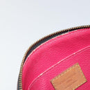 LOUIS VUITTON Monogram Multicolor Pochette Pouch Black M47355 LV Auth 151368V-13