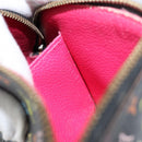 LOUIS VUITTON Monogram Multicolor Pochette Pouch Black M47355 LV Auth 151368V-19