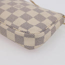 LOUIS VUITTON Azur Giraffe Mini Pochette Accessoires N62200 LV Auth 151369SAM-12