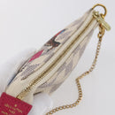 LOUIS VUITTON Azur Giraffe Mini Pochette Accessoires N62200 LV Auth 151369SAM-6