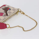 LOUIS VUITTON Azur Giraffe Mini Pochette Accessoires N62200 LV Auth 151369SAM-7