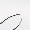 Salvatore Ferragamo Gancini Hand Bag Leather 2way Black Gold Auth 151370-10