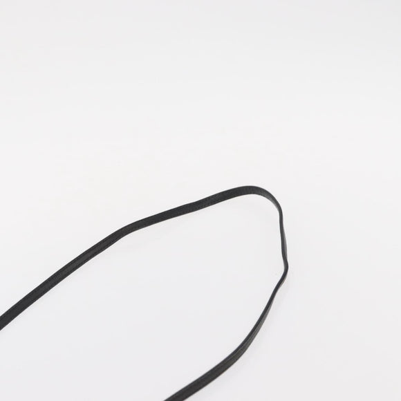 Salvatore Ferragamo Gancini Hand Bag Leather 2way Black Gold Auth 151370